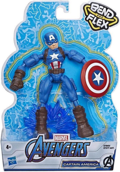 Figurka Hasbro Avengers Bend and Flex Captain America 15 cm (5010993791972)