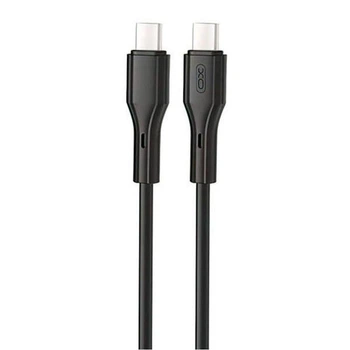 Кабель Xo NB-Q231B USB-C - USB-C (60w) 1 метр чорний