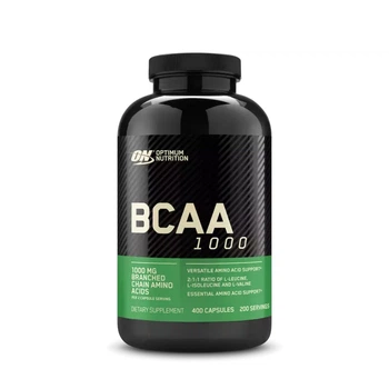 Аминокислота BCAA Optimum Nutrition BCAA 1000, 400 капсул