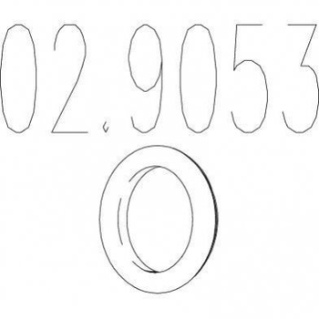 Кріплення MTS вихлопної системи 02.9053 Mercedes C-Class, E-Class; BMW 3 Series; Audi A6; Hyundai Galloper 1074920082, 175538, A1074920082