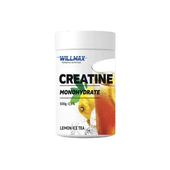 Креатин Willmax Creatine Monohydrate, 500 грамм - Лимонный чай