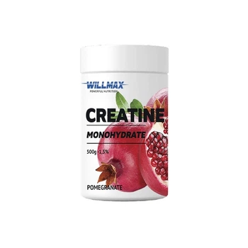 Креатин Creatine Monohydrate, 500 грамм Гранат Willmax (2000002882558)
