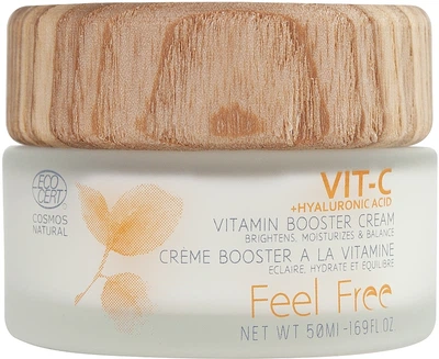 Крем-бустер для лица с витамином С - Feel Free Vit C + Hyaluronic Acid Vitamin Booster Cream 50ml (1195755-132020)