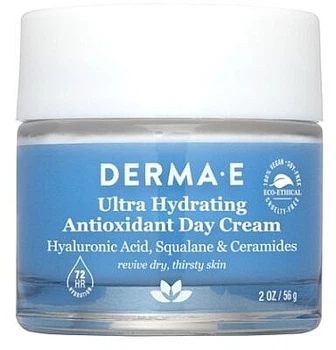 Зволожувальний денний крем з гіалуроновою кислотою - Derma E Hydrating Day Cream 56g (864570-10233)