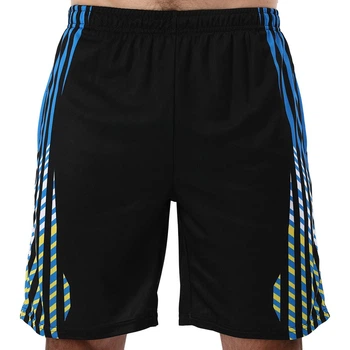 Шорты для смешанных единоборств MMA Domino 210-7 размер S (160-165см) Black-Blue-Yellow