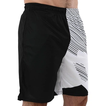 Шорты для смешанных единоборств MMA Domino 210-3 размер 2XL (180-185см) Black-White