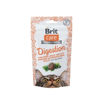 Лакомство для кошек Brit Care Functional Snack Digestion для поддержки пищеварения с тунцем 50 г (1111176213)
