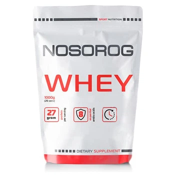 Протеин Nosorog Whey, 1 кг - Банан