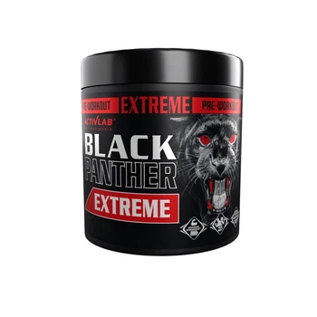 Предтренувальний комплекс Black Panther Extreme, 300 грам Чорна смородина ActivLab (2000002865902)