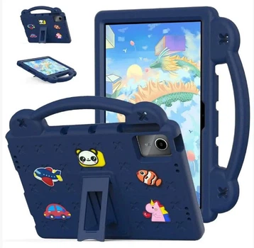 Детский чехол Junior Case Tablet на планшет Doogee T35 (11") / темно-синий