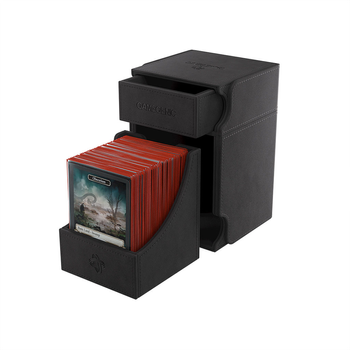 Pudełko na karty Gamegenic Watchtower 100+ XL Convertible Black (4251715412886)