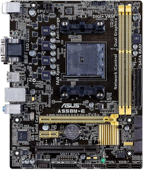 Материнська плата ASUS A55BM-E (A55BM-E) (sFM2+, AMD A55, Micro-ATX) Б/в