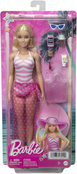 Zestaw z lalką Barbie Plażowy spacer (HPL73)