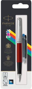 Ручка пір'яна Parker Jotter 17 Standart Red CT FP M блістер (2096872)