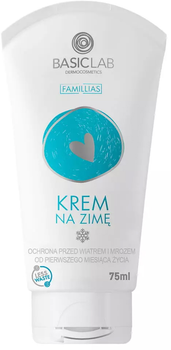 Krem do twarzy BasicLab Famillias Lipidowy na zimę 75 ml (5907637951192)