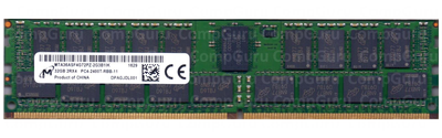 Серверна оперативна пам'ять Micron DDR4 32GB 2400MHz RDIMM 2Rx4 PC4-2400T (MTA36ASF4G72PZ-2G3B1IK)