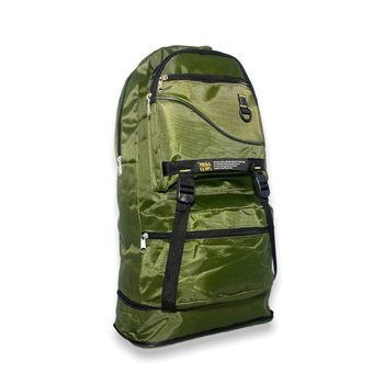 Рюкзак тактичний, туристичний TR50 з розширенням 1відділ бокові кишені, роз.53(63)х35х18см хакі