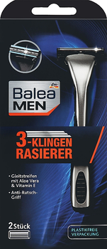 Верстат для брами з 3 лезами, упаковка без пластику - Balea Men (1105933-75821)
