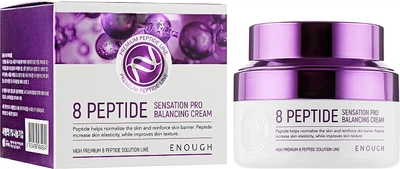 Антивіковий крем з пептидами - Enough 8 Peptide Sensation Pro Balancing Cream 50ml (841768-7851)