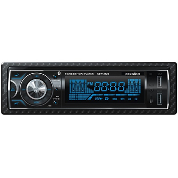 Автомагнитола 1DIN 4x45W LCD-дисплеем синей подсветкой CSW-212 B Celsior, 112295, /