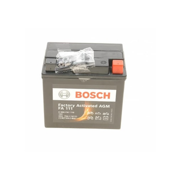 Мото аккумулятор FA 111 4Ач 70А "+" справа BOSCH, 0986FA1110