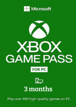 Подписка Xbox Game Pass For PC (для ПК) - 3 месяца