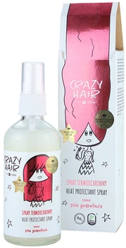 Спрей-термозахист HiSkin Crazy Hair Рожевий грейпфрут 100 мл (5907775548070)