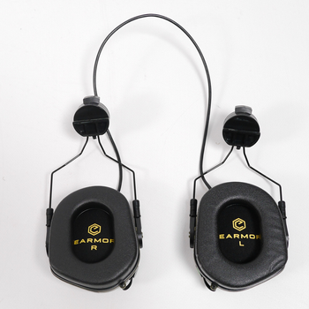Тактичні навушники EARMOR M31Н з кріпленням Олива