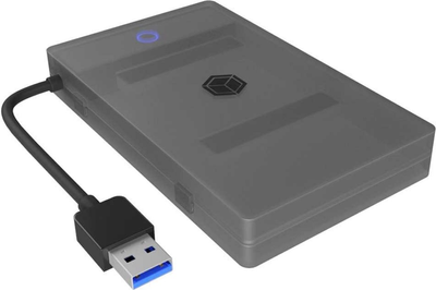 Зовнішня кишеня ICY BOX для SSD/HDD 2.5" SATA Grey (IB-AC603b-U3)