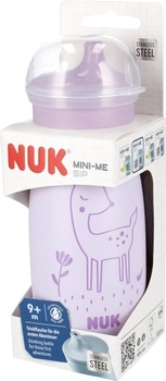 Kubek niekapek Nuk Mini-Me Sip Fioletowy 300 ml (4008600442325)