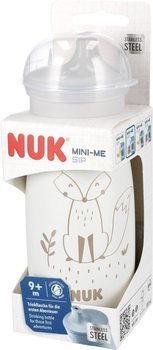 Kubek niekapek Nuk Mini-Me Sip Biały 300 ml (4008600442332)