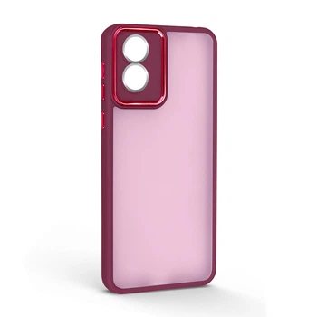 Защитный чехол для Motorola E13, Shade, Бордовый, TPU+PC, матовый, защита всего корпуса, панель-накладка, противоударный, с большими бортами, амортизирует удары при падениях, ArmorStandart (ARM75713)