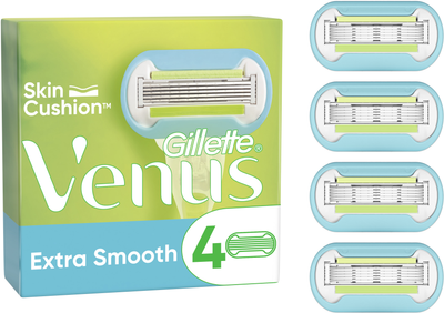 Змінні картриджі для гоління (Леза) жіночі Venus Extra Smooth Embrace 4 шт (7702018955527)