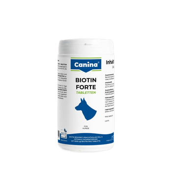Витамины Canina Biotin Forte Tabletten для собак, интенсивный курс для шерсти, 700 г (210 табл)