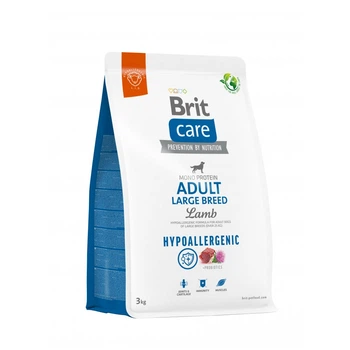 Сухий корм для великих собак Brit Care Dog Hypoallergenic Adult Large Breed з ягням 3 кг (MLZ9406)