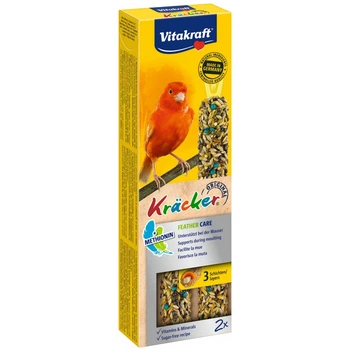 Ласощі для канарок Vitakraft Kracker Original Feather Care при линянні, 60г/2шт