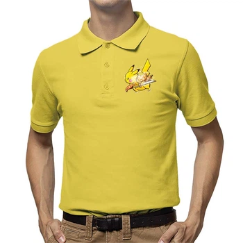 Поло чоловіче Ray "Винищувач демонів pokemon" L Жовтий (MD-29-6707-20-15)