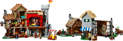 Zestaw klocków Lego Icons Średniowieczny plac miejski 3304 elementy (10332)