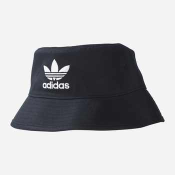 Дитяча бавовняна панама Adidas Bucket Hat AC AJ8995 51-53 см Чорна (4056559601867)