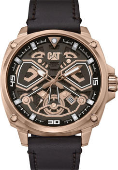 Zegarek CAT Tokyo 3HD różowe złoto (4895221103571)