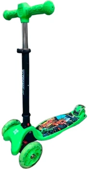 Самокат детский X-Treme KS-210L Зеленый с черным (BP133939)