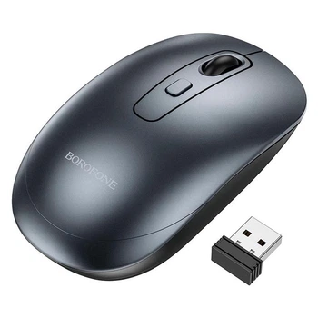 Бездротова миша Borofone Winner 2.4G business wireless mouse BG13 | 800-1600 dpi | для пк та ноутбуків black