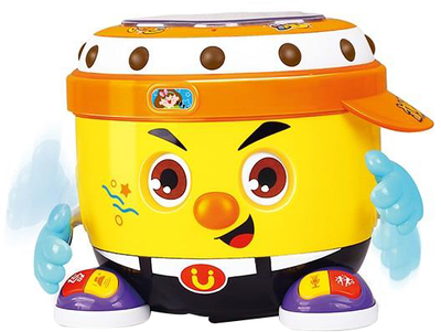 Interaktywna zabawka muzyczna Hola Toys Funny drum (6944167178889)
