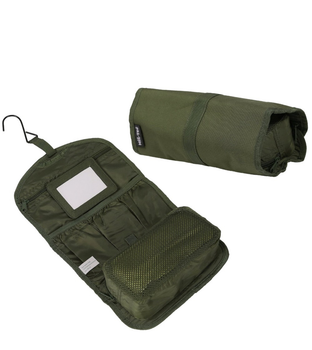 Сумка для туалетного приладдя MIL-TEC British Toilet Bag 26.5 x 16.5 см Olive