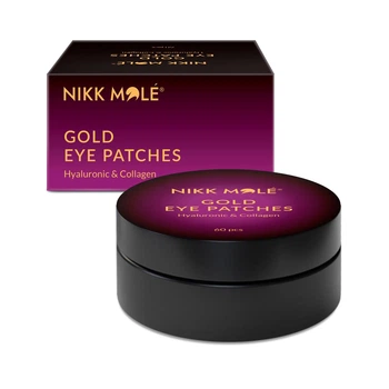 Золоті патчі під очі Nikk Mole з гіалуроновою кислотою та Колагеном 60 шт (NM-gold)