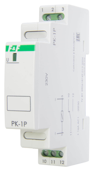 Допоміжне реле F&F PK-1P-230V