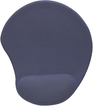 Килимок для миші Manhattan Ergonomic Gel Mouse Pad Blue (0766623427203)