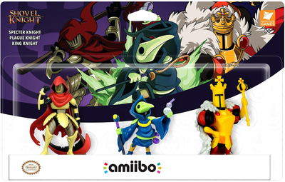 Figurki Nintendo Amiibo Shovel Knight Treasure Trove 9 cm 3 szt (5060146464628)