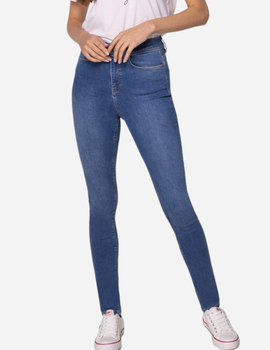 Jeansy skinny damskie Lee Cooper DAILY-2519 27-28 Niebieskie (5905991705345)