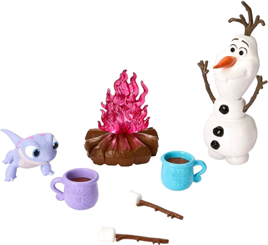 Zestaw figurek Imaginext Figures Olaf and Bruni Frozen Friends Cocoa 2 szt (0194735120833)